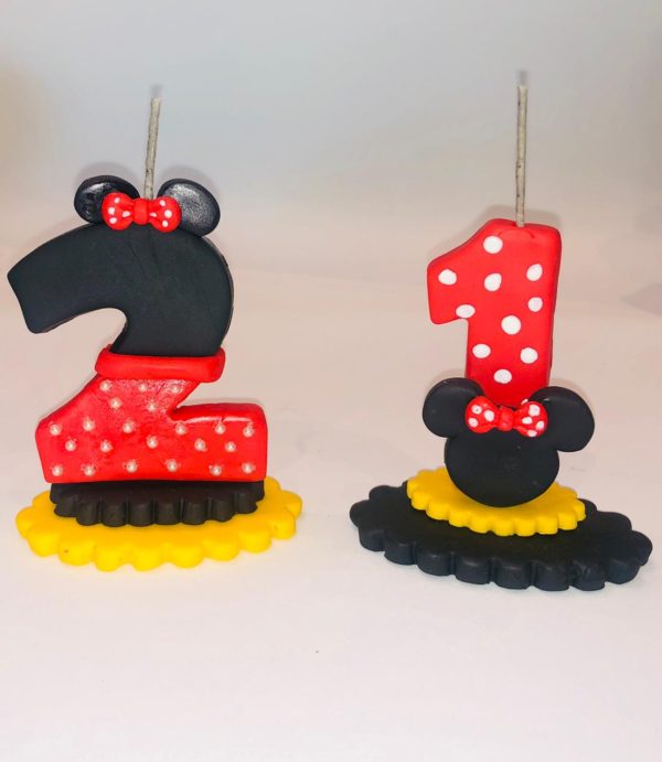 Velas Mickey e Minie