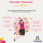 Instagram social media post designed for Grupo de Mulheres do Brasil, created by Design in Art