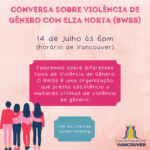 Instagram social media post designed for Grupo de Mulheres do Brasil, created by Design in Art